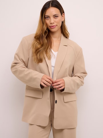 CULTURE - Blazer 'Bintha' en beige: frente