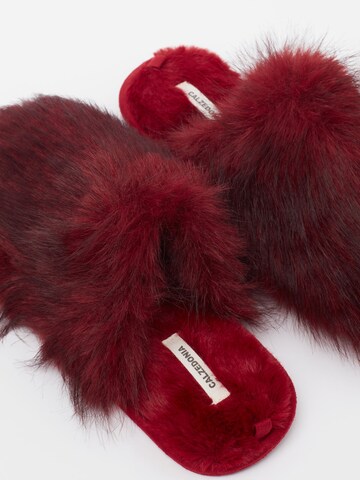 CALZEDONIA Hausschuh in Rot
