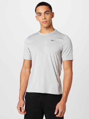 Reebok Functioneel shirt in Grijs: voorkant