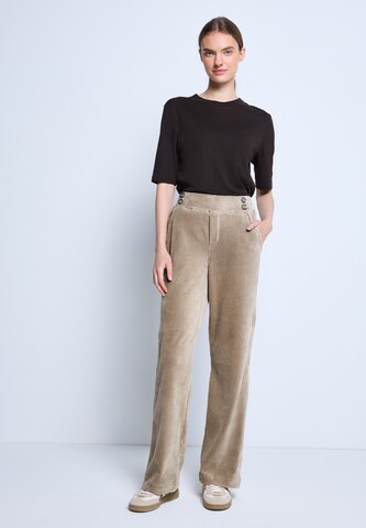 Street One Studio Wide leg Pants in Brown