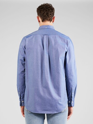 GANT Regular fit Overhemd in Blauw