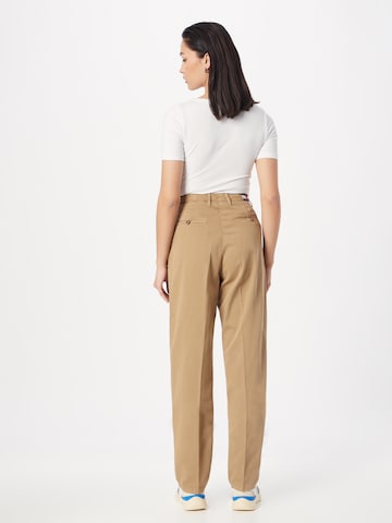 TOMMY HILFIGER Regular Pleat-Front Pants in Green