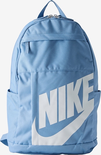 Nike Sportswear Plecak 'Elemental' w rozmiarze One Size w kolorze jasnoniebieski / białym, Podgląd produktu