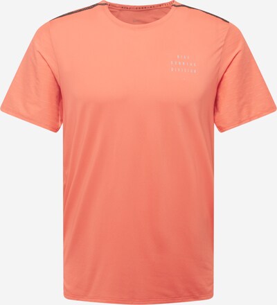 NIKE Sportshirt 'Rise 365' in orange / schwarz / weiß, Produktansicht