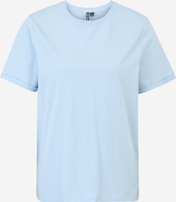 mėlyna PIECES Marškinėliai 'PCRIA': priekis