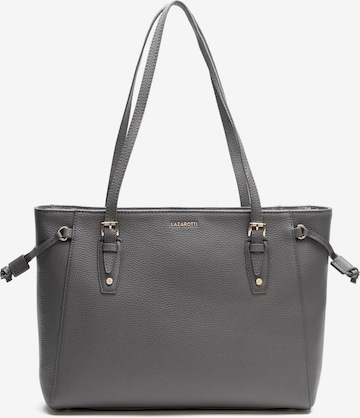 Lazarotti Shopper 'Bologna' in Grey: front