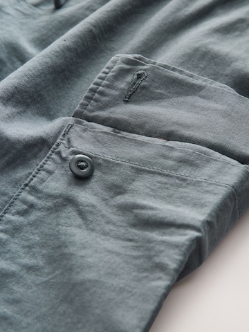 Next - Tapered Calças cargo em azul
