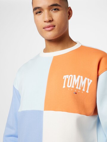 Sweat-shirt Tommy Jeans en mélange de couleurs