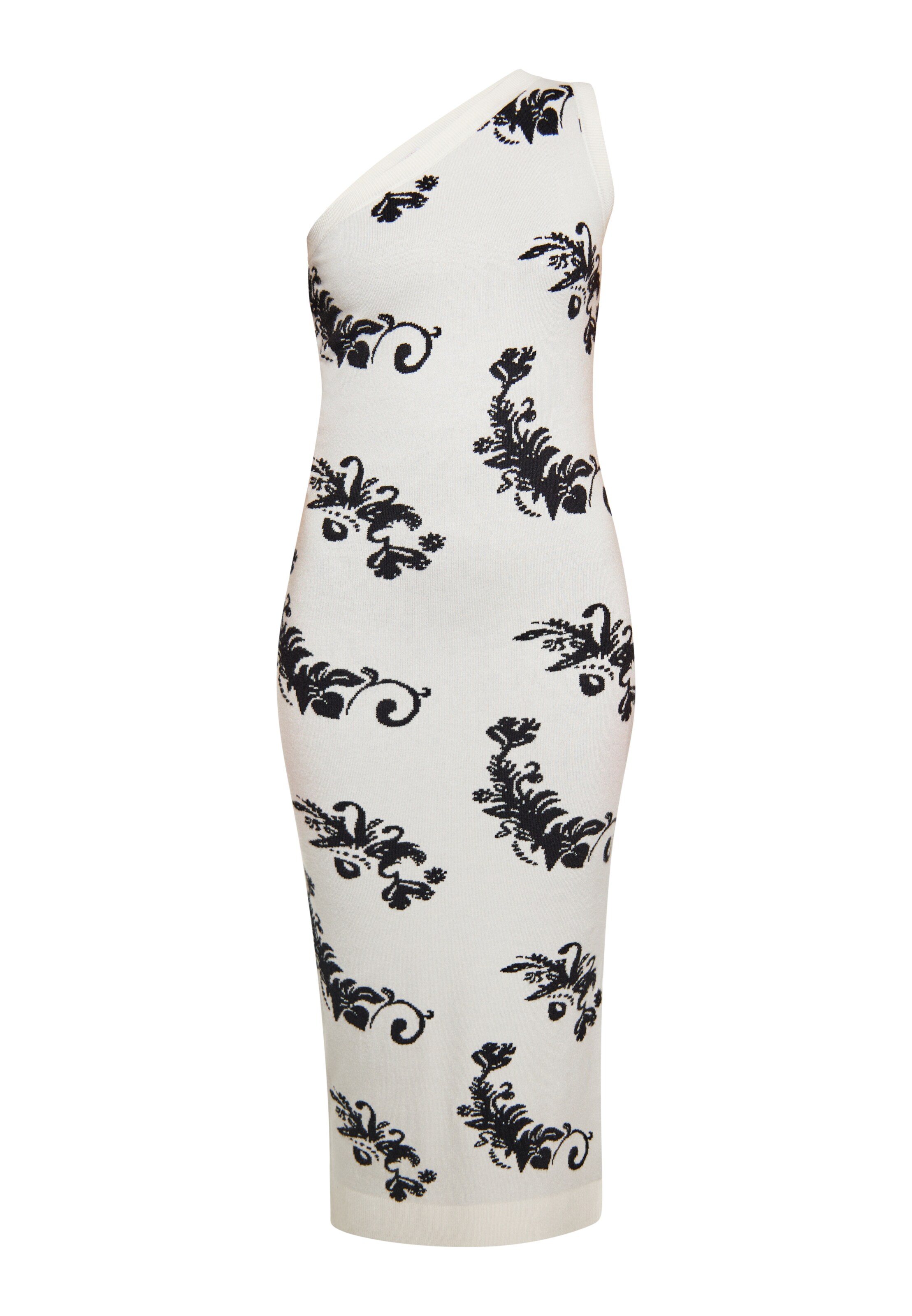 IZIAPletena haljina - bijela boja: prednji dio