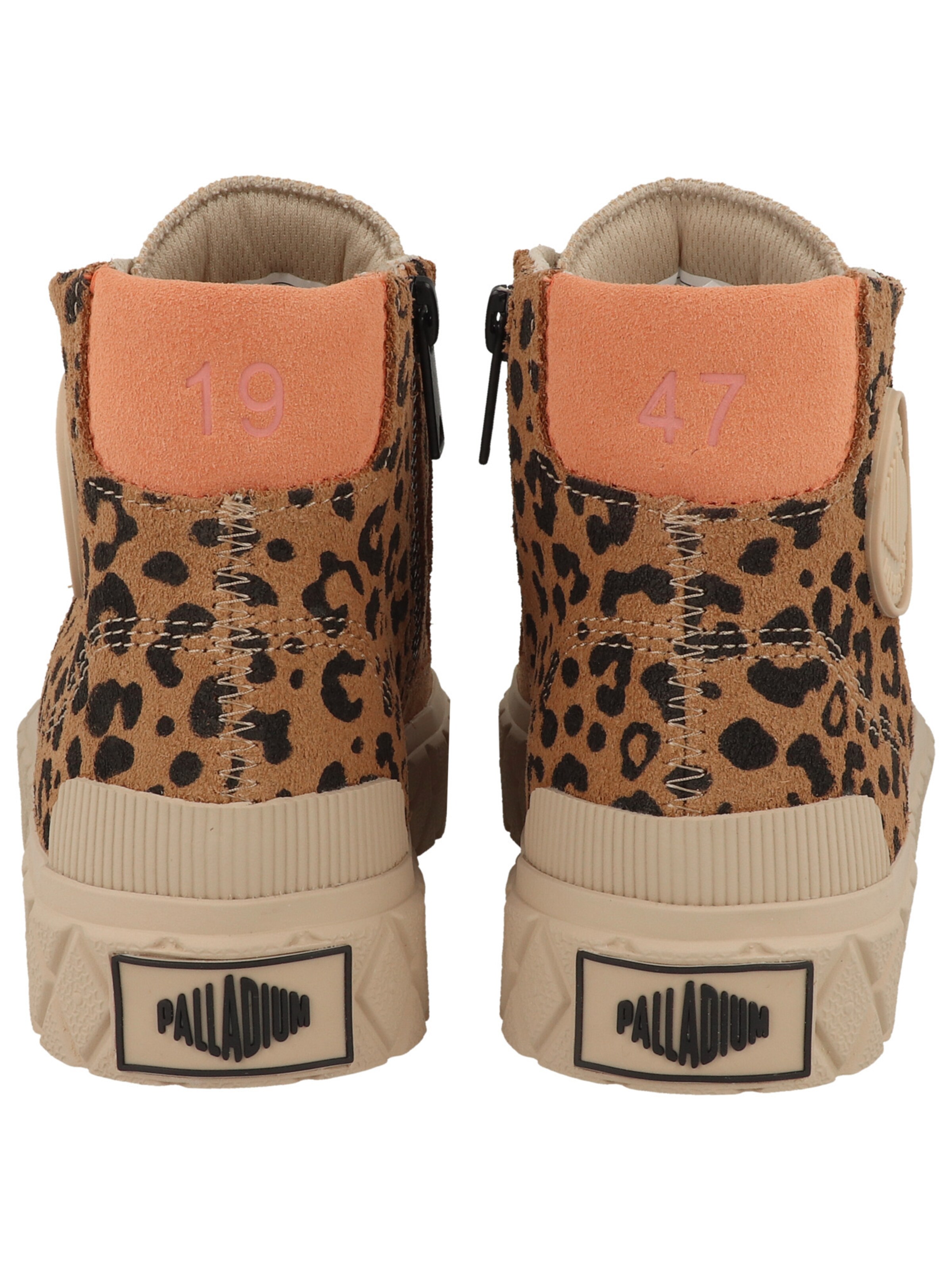 Sneaker alta di Palladium in marrone