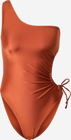 Hunkemöller Swimsuit 'Sahara' in Brown: front