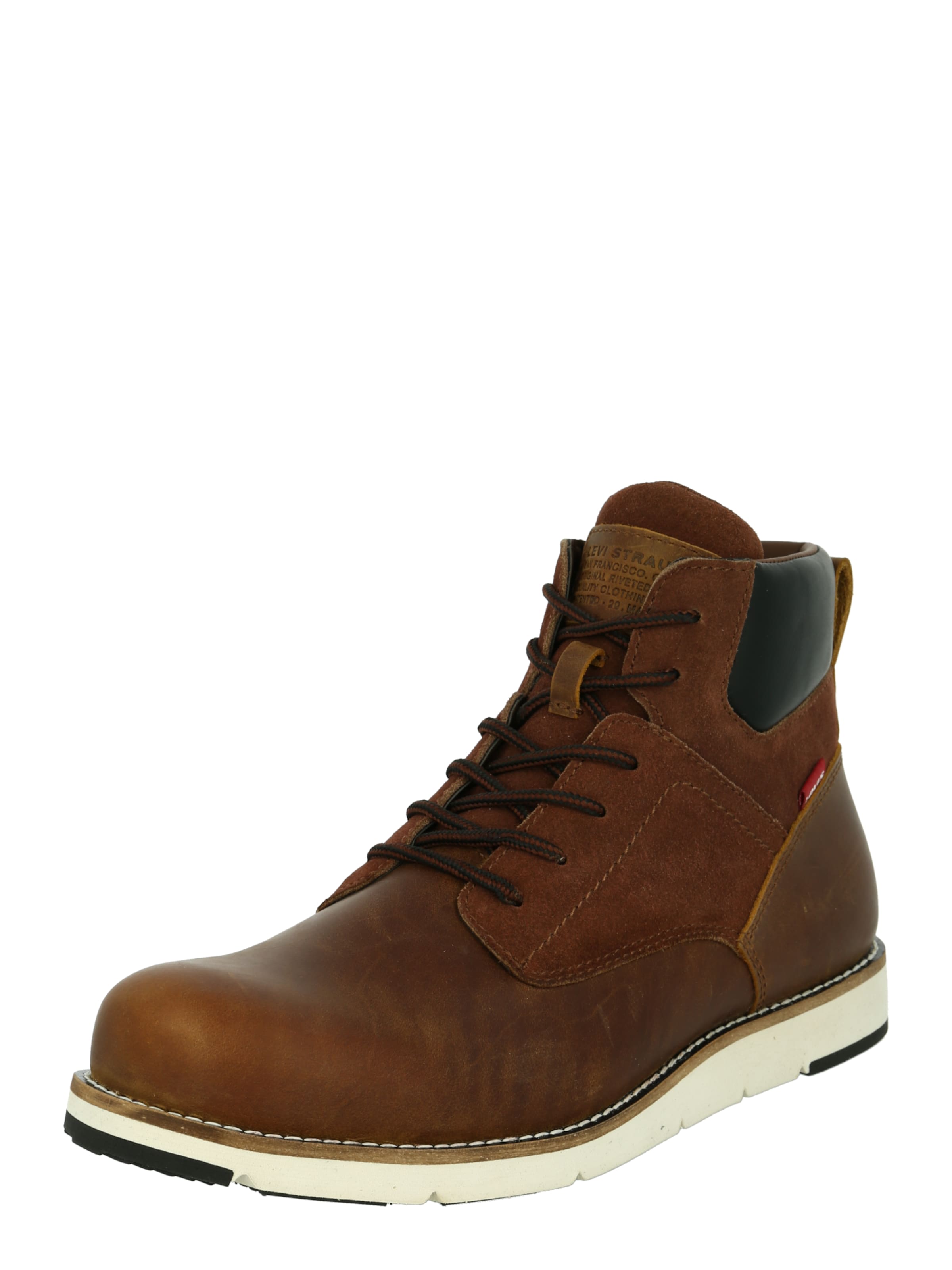 Boots stringati 'Jax Plus' di LEVI'S ® in marrone: frontale