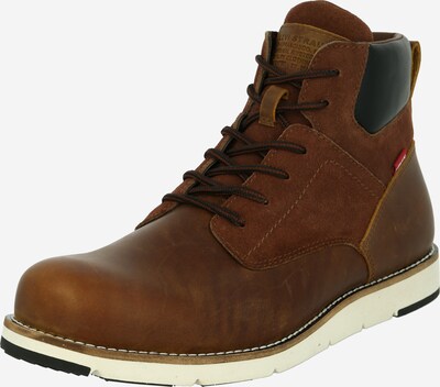 LEVI'S ® Bottines à lacets 'Jax Plus' en marron / noir, Vue avec produit