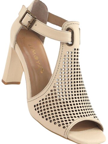 Limoya Slingback Pumps 'Damen-Absätze' in Beige: front