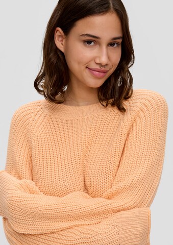 QS Pullover in Orange