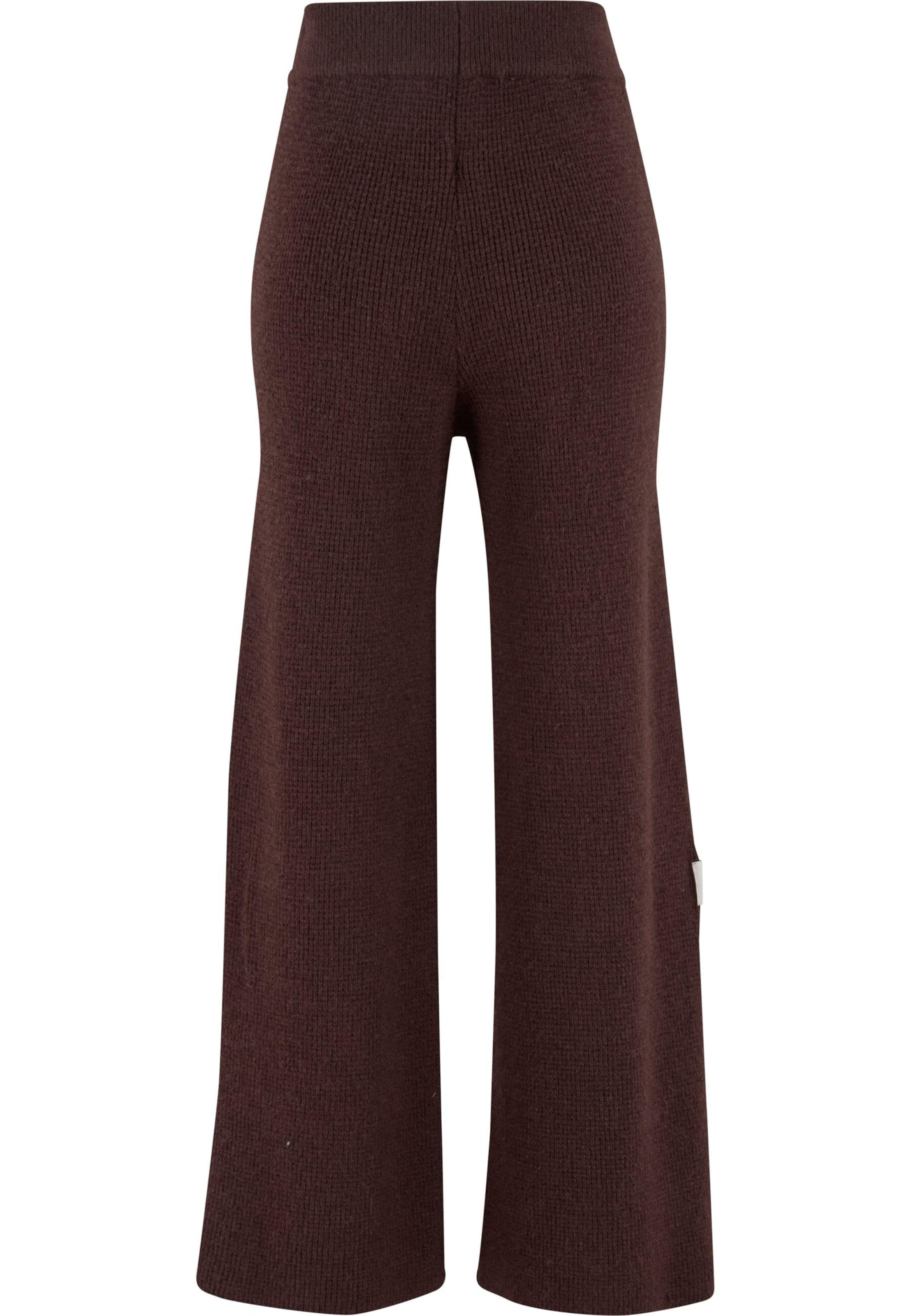 Another Cotton Lab Wide Leg Hose 'Another' in Braun