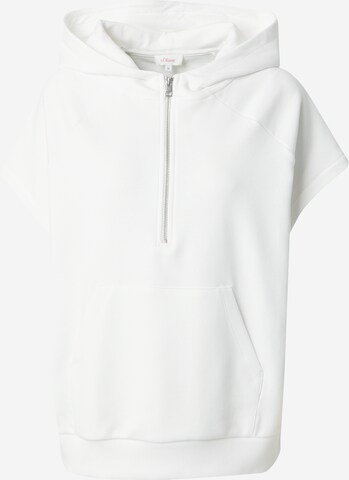 s.OliverSweater majica - bijela boja: prednji dio