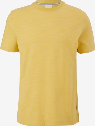 s.Oliver Shirt in Yellow: front