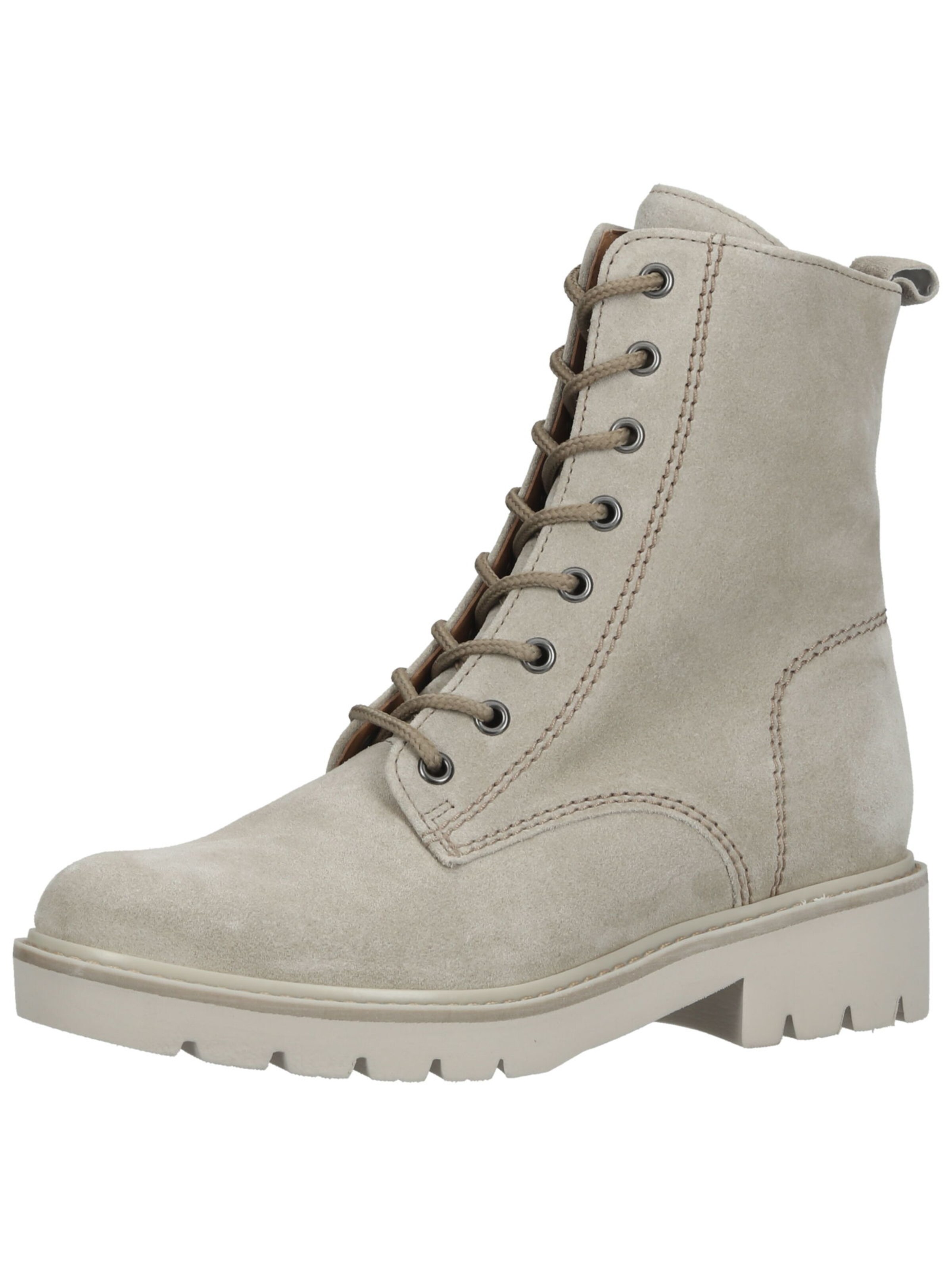 GABOR Schnürstiefelette in Beige: Vorderseite