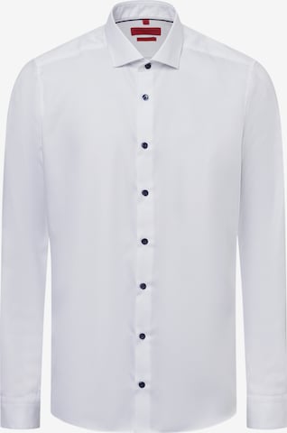 Finshley & Harding Businesshemd in Weiß: Vorderseite