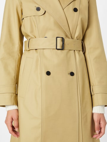 HUGO Red Between-Seasons Coat 'Mesendi' in Beige