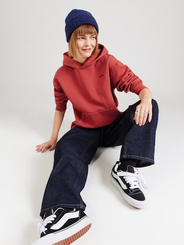 VANS Sweatshirt 'SALTON' in Red