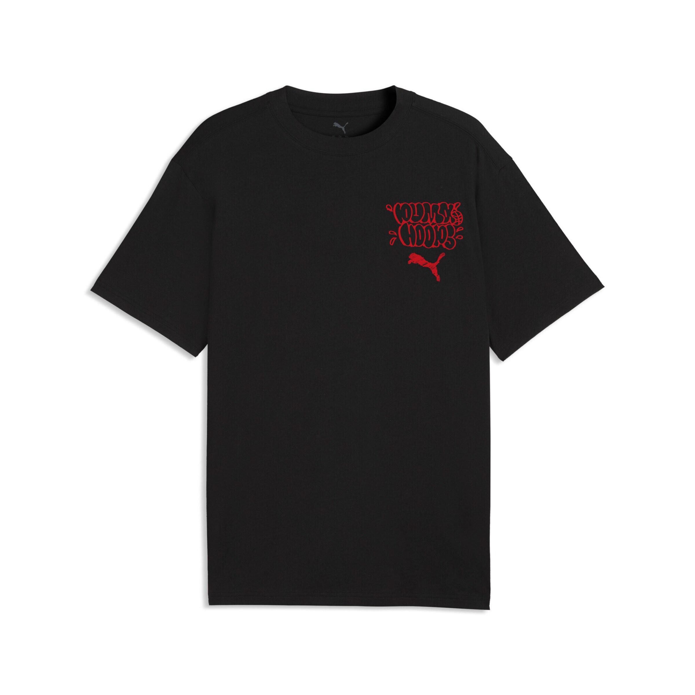 T-Shirt fonctionnel PUMA en noir : devant