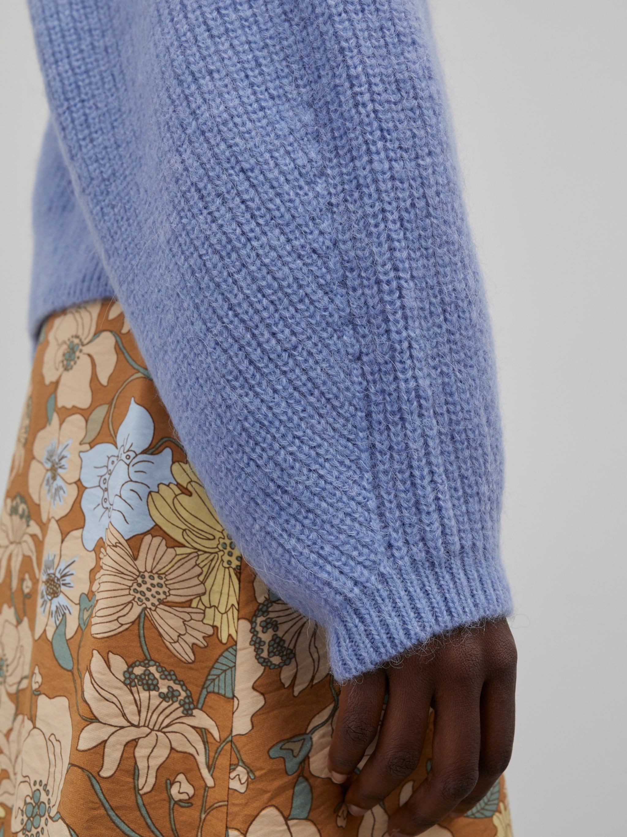 EDITED Produits Cardigan 'Jaliyah' bleu fumé