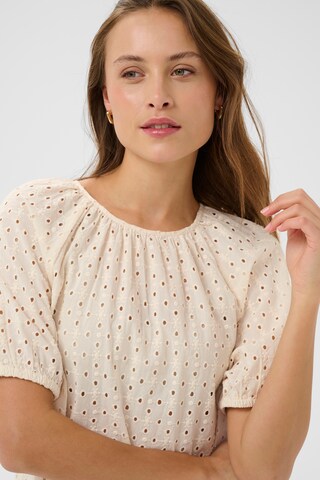 SAINT TROPEZ Bluse 'RafaelleSZ' in Beige