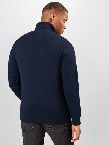 mėlyna TOM TAILOR Standartinis modelis Džemperis