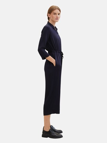 TOM TAILOR Jumpsuit in Blauw