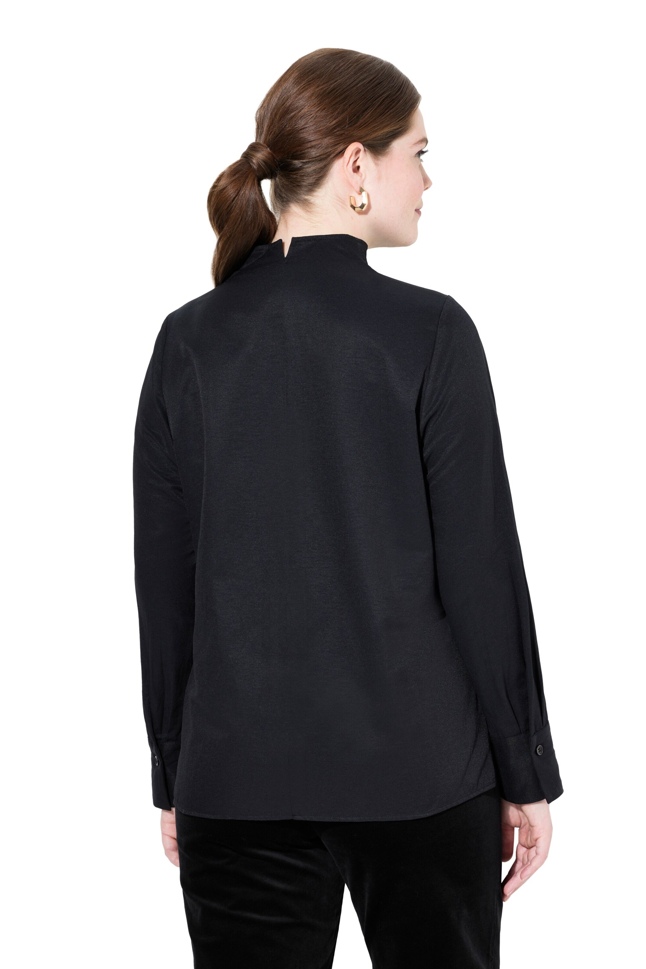 Ulla Popken Bluse in Schwarz