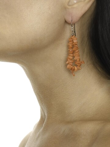 Orecchini 'Orecchini in corallo Emera' di Addicted2 in rosso