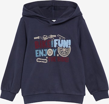 s.Oliver Sweatshirt in Blauw: voorkant