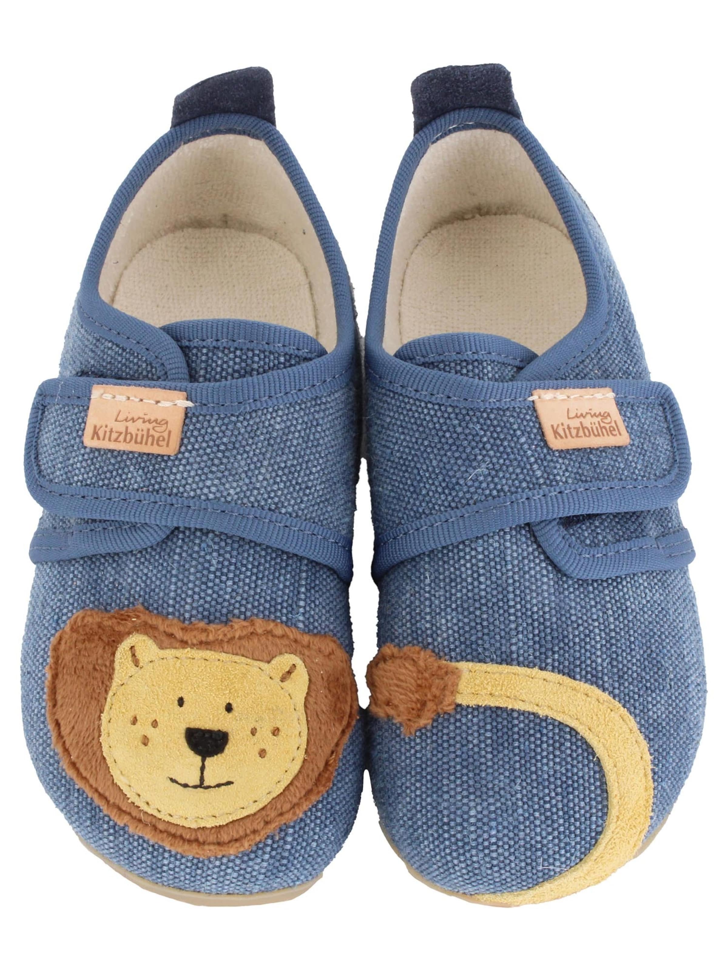 Living Kitzbühel Slipper 'Lutz Löwe' in Blue