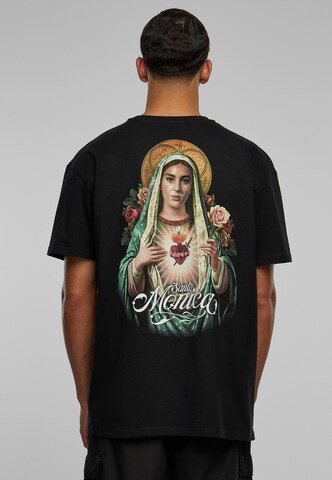 melns MT Upscale T-Krekls 'Santa Monica'