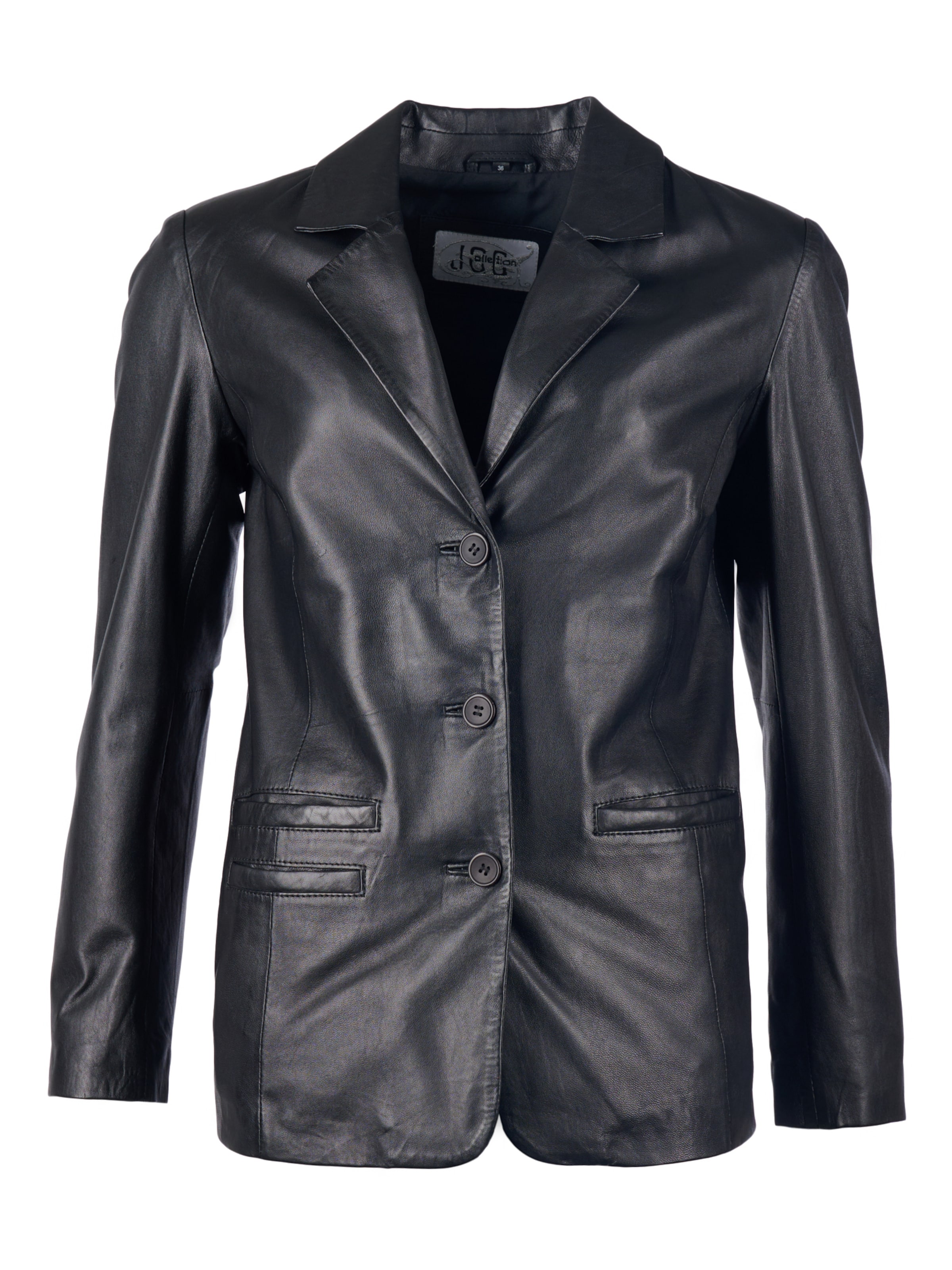 JCC Tussenjas in Zwart: voorkant