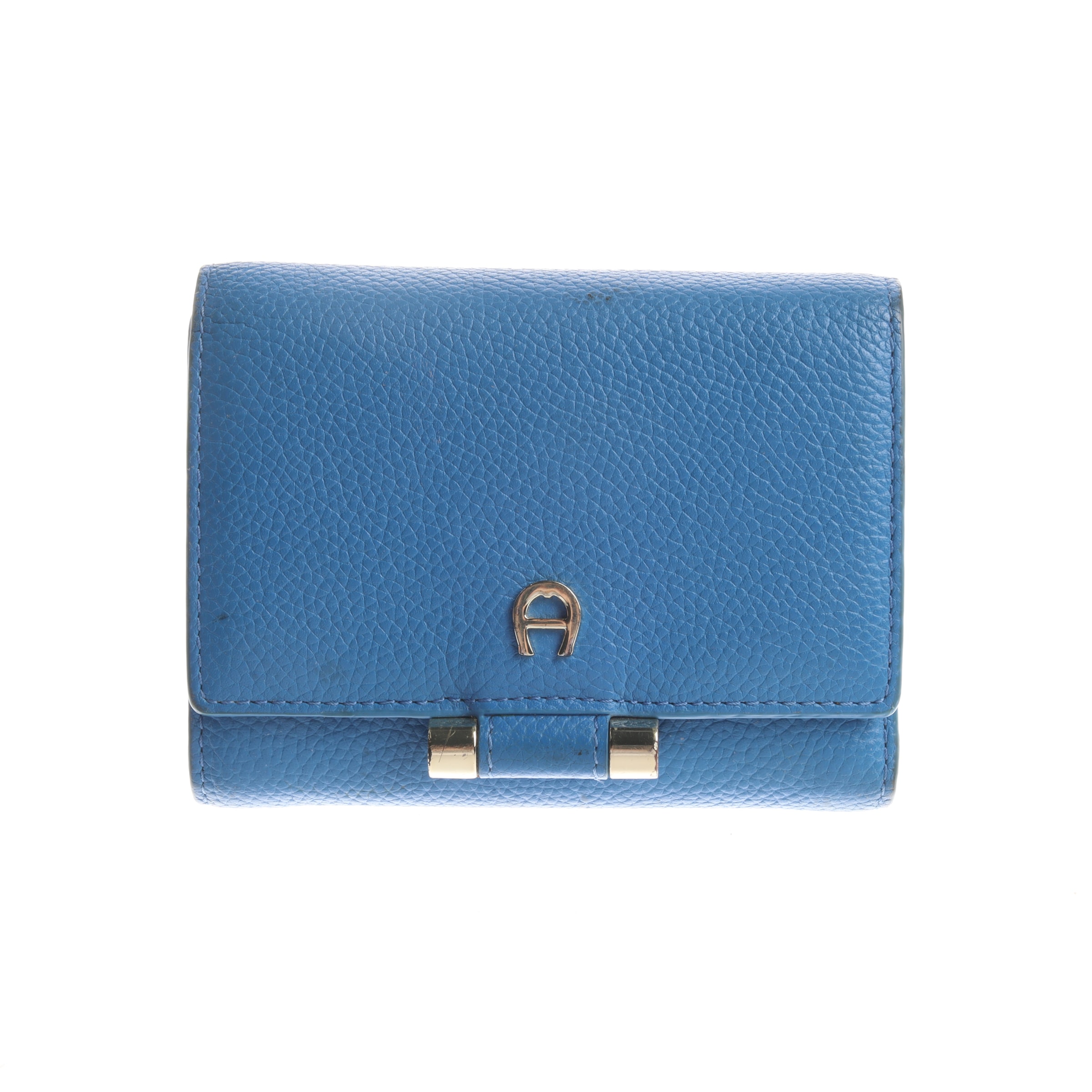 AIGNER Small Leather Goods in One size in Blue: front