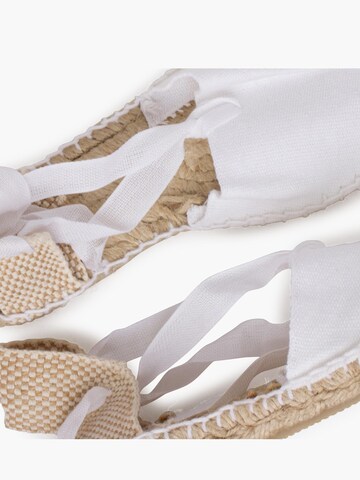 Sandales Pisamonas en blanc