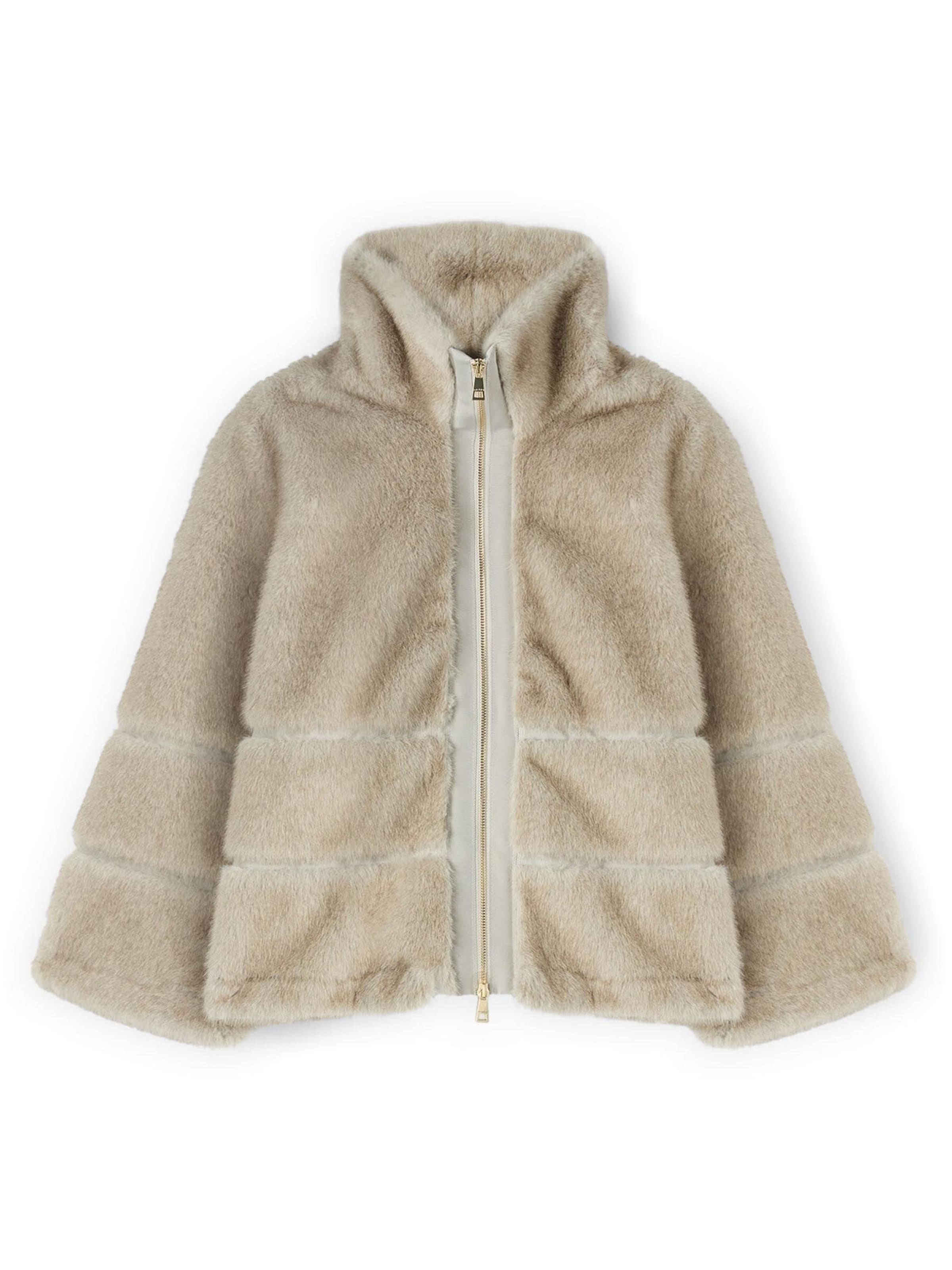 MOTIVI Winter coat in Grey: front