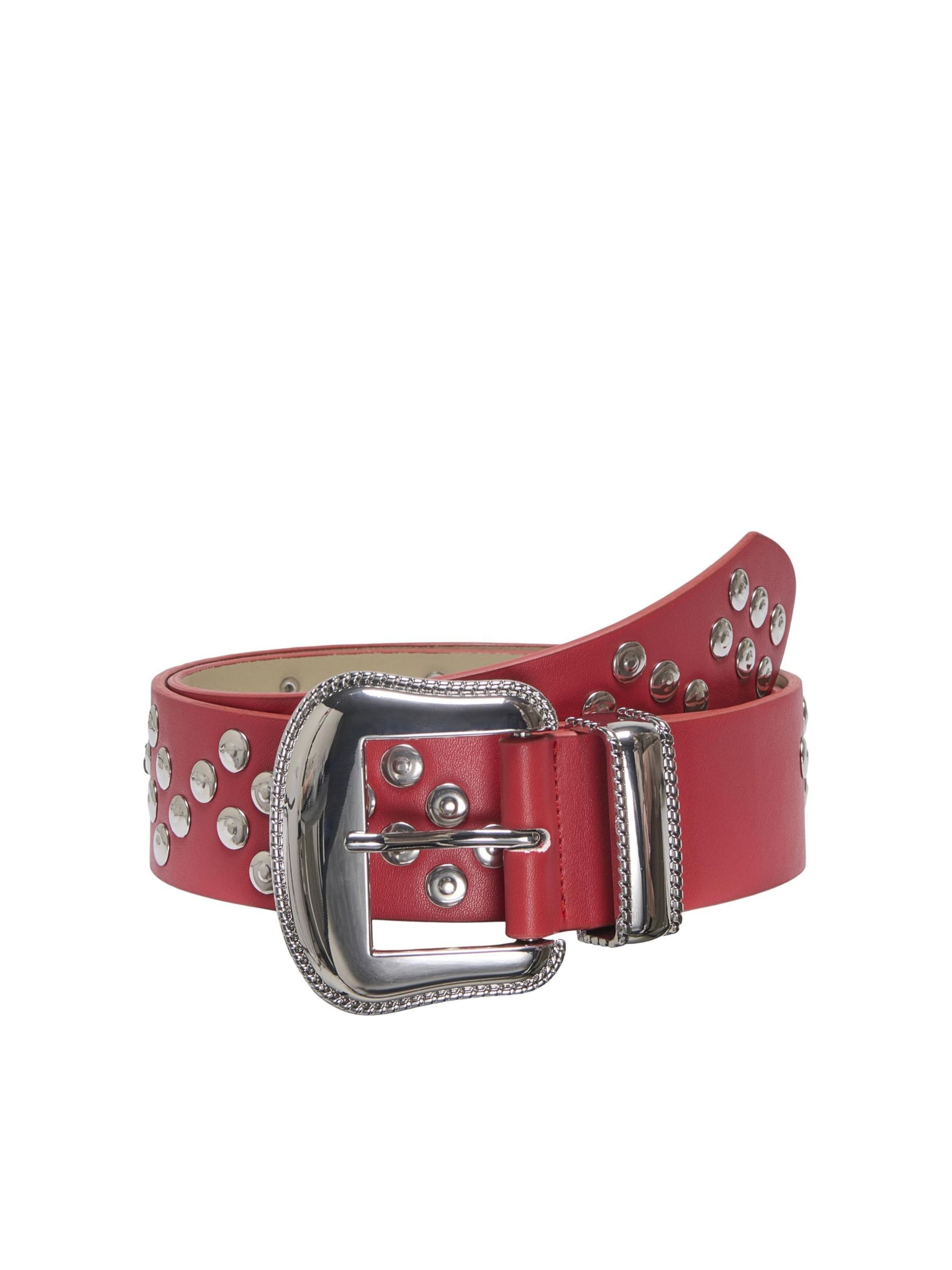 Ceinture 'PHOEBE' ONLY en rouge : devant
