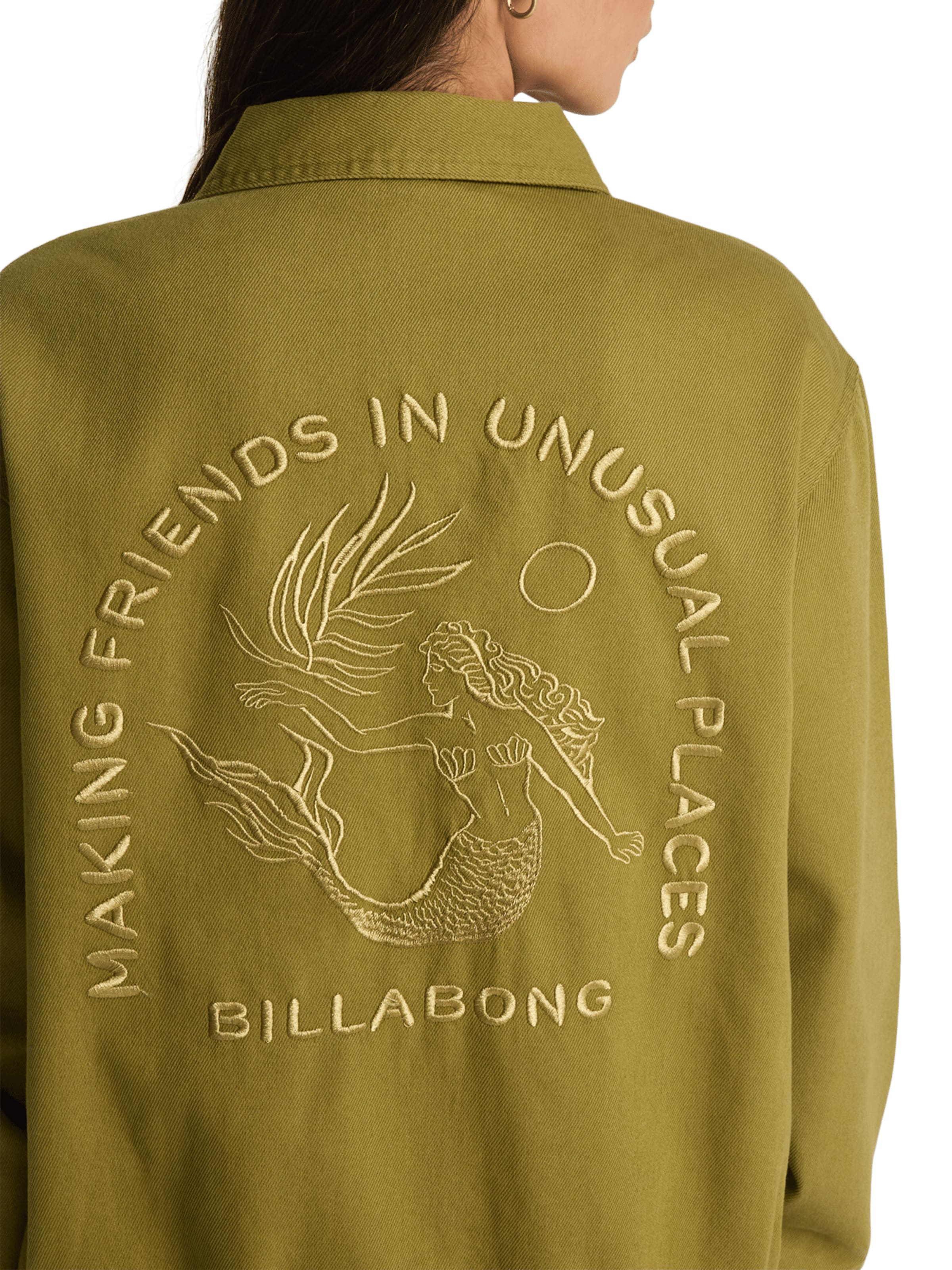 BILLABONG Between-Season Jacket 'Chill Time' in Green