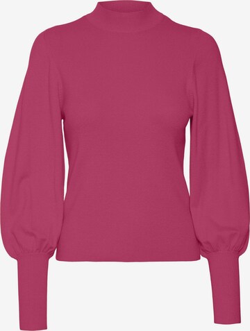 VERO MODA Sweater 'HOLLY KARIS' in Pink: front