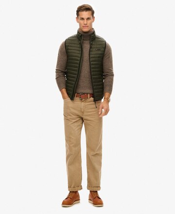 Superdry Weste 'Fuji' in Grün