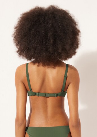 CALZEDONIA Push-up Bikini Top 'INDONESIA' in Green