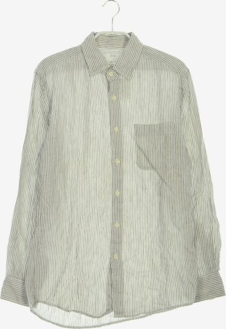 UNIQLO Button Up Shirt in S in Grey: front