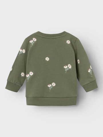 NAME IT Sweatshirt 'NBFNOWA' in Grün