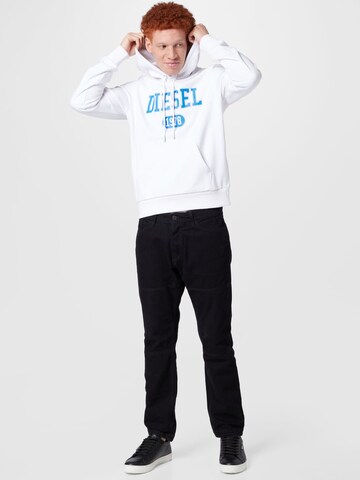 DIESEL Sweatshirt 'S-Ginn' in White