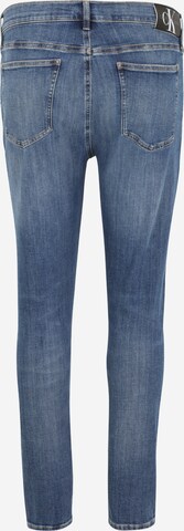 Calvin Klein Jeans Plus Skinny Farkut 'SKINNY PLUS' värissä sininen