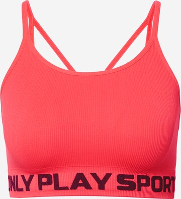 ONLY PLAY Bustier Sports-BH 'ANA' i rød: forside